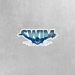 Swim Life Sticker