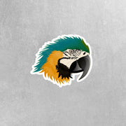 Macaw Sticker | Parrot Stickers | Macaw Decal
