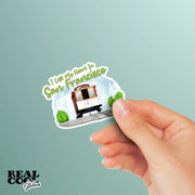 San Francisco Sticker | Trolly Car Sticker | I Left My Heart In San Francisco Sticker