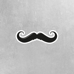Mustache Stickers, Mustache Sticker, Moustache Stickers
