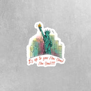 I Love New York Sticker | New York New York Sticker | Heart New York Sticker