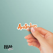 Amsterdam Sticker | Amsterdam Stickers | The Netherlands Sticker | Amsterdam Decal