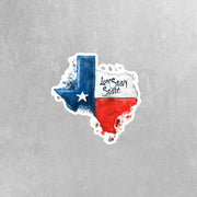 Texas State Sticker - Travel Stickers - Lone Star State Sticker
