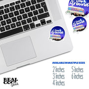 Camping Sticker | I Sleep Around Camping Sticker | Camping Decals