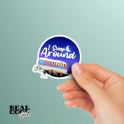 Camping Sticker | I Sleep Around Camping Sticker | Camping Decals