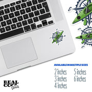 Kayak Everywhere Sticker, Kayak Decal, Kayaking Sticker, Kayak Stickers