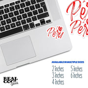 Peru Sticker, South America, Peru Stickers, Peruvian Sticker, Peru Decal