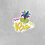 Rio Sticker | Rio Carnival Stickers | Brasil Sticker