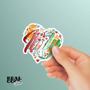 Italy Sticker - I Love Italy Stickers - Italian Stickers