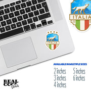 Italy Soccer Sticker - Italia Stickers - Italian Soccer Stickers