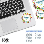 Oktoberfest Decal | Fun Oktoberfest Stickers for Parties and Celebrations | Octoberfest Decor & Party Supplies