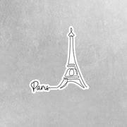 Paris Stickers | Paris Sticker | Eiffel Tower Sticker | France Stickers