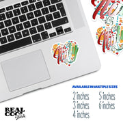 Italy Sticker - I Love Italy Stickers - Italian Stickers