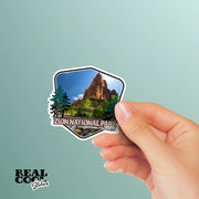 Zion National Park Sticker, Utah Sticker - Travel Stickers - National Parks Sticker