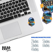 Banff National Park Sticker, Canada Sticker - Travel Stickers - National Parks Badge