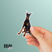 Doberman Sticker, Doberman Decal, Doberman Stickers