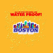 Boston Sticker | Wicked Cool Boston Decal | Boston Stickers