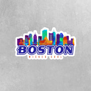 Boston Sticker | Wicked Cool Boston Decal | Boston Stickers