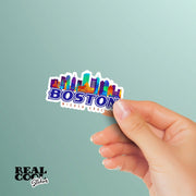 Boston Sticker | Wicked Cool Boston Decal | Boston Stickers