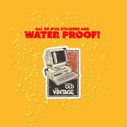 Vintage Computer Sticker | It's Not Old It's Vintage Sticker | Retro Computer Sticker