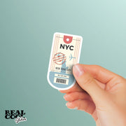 New York Stickers | NYC Sticker | New York Luggage Sticker | Travel Sticker