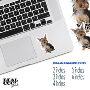 Yorkie Mom Sticker | Yorkie Stickers | Yorkshire Terrier Sticker