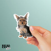 Yorkie Mom Sticker | Yorkie Stickers | Yorkshire Terrier Sticker