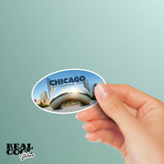 Chicago Sticker | Millennium Park Chicago Sticker | The Bean Sticker