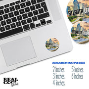 Atlanta Sticker | Atlanta Georgia Sticker | ATL Sticker