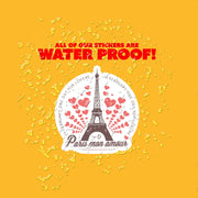 Paris Sticker | Eiffel Tower Sticker | Paris Lovers Sticker