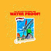 Amsterdam Sticker | Amsterdam Windmill Sticker | The Netherlands Sticker | Holland Decal