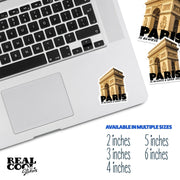 Paris Sticker | Arc de Triumph Sticker | France Sticker