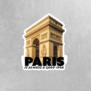 Paris Sticker | Arc de Triumph Sticker | France Sticker