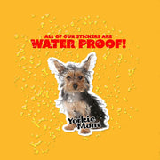 Yorkie Mom Sticker | Yorkie Stickers | Yorkshire Terrier Sticker
