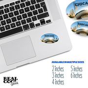 Chicago Sticker | Millennium Park Chicago Sticker | The Bean Sticker