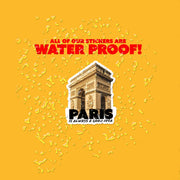 Paris Sticker | Arc de Triumph Sticker | France Sticker