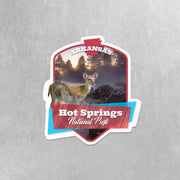 Hot Springs National Park Sticker | Arkansas Travel Stickers | National Parks Sticker