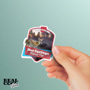 Hot Springs National Park Sticker | Arkansas Travel Stickers | National Parks Sticker