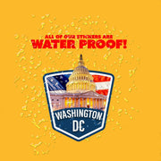 Washington DC Sticker | US Capital Sticker | DC Stickers