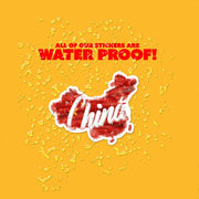 China Sticker | China Decal | China Flag Sticker