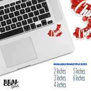 China Sticker | China Decal | China Flag Sticker