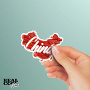 China Sticker | China Decal | China Flag Sticker