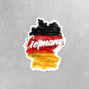 Germany Sticker | Germany Decal | Germany Flag Sticker