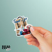 Travel Life Sticker | Travel Sticker | Travel Decals