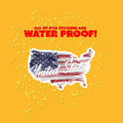 United States Sticker | USA Sticker | USA Flag Sticker