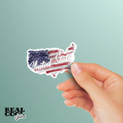 United States Sticker | USA Sticker | USA Flag Sticker