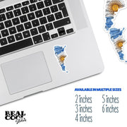 Argentina Sticker | Argentina Decal | Argentina Flag Sticker