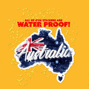 Australia Sticker | Australia Decal | Australia Flag Sticker