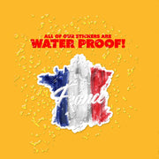 France Sticker | France Decal | France Flag Sticker