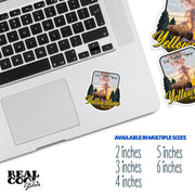 Yellowstone National Park Sticker | Old Faithful Sticker | Old Faithful Geyser Stickers